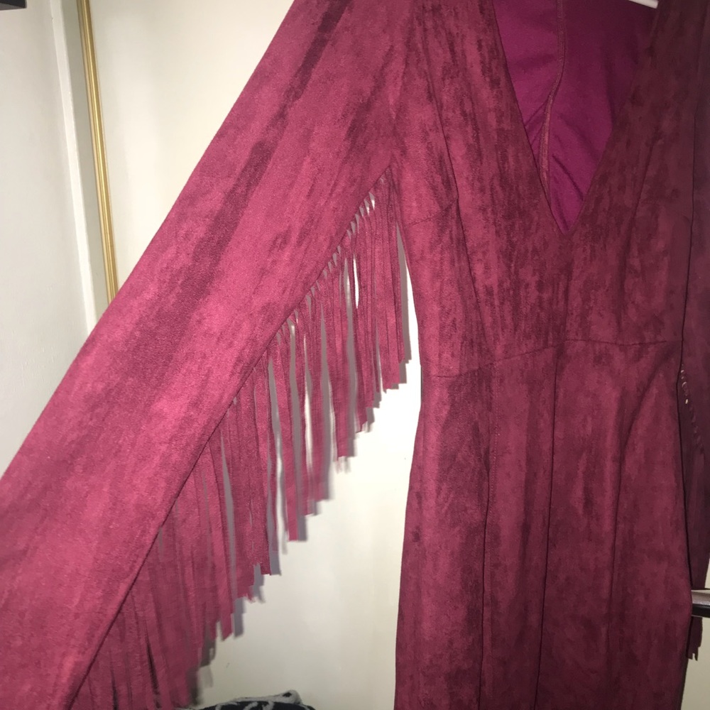 Pylo faux suede dress